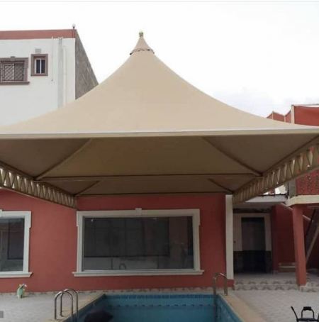 مظلات نجوم الرياض :مظلات شد انشائى