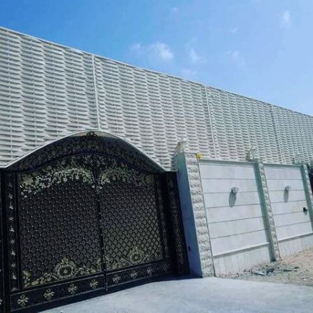 سواتر حديد مجدول و شرائح ارخص سعر للمتر في الرياض 