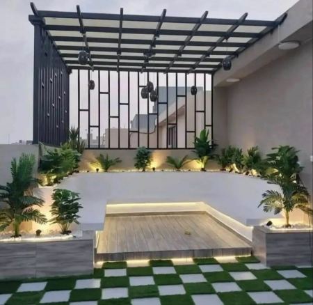 تركيب جلسات حدائق خارجية للقصور والفلل احدث الاشكال