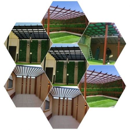 برجولات لكسان مع ضمان حي النرجس