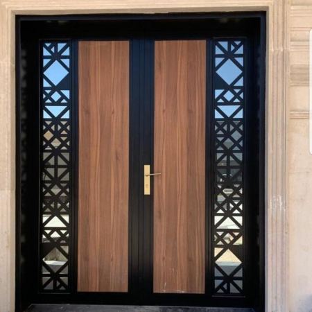 أفضل أنواع الكلادينج لأبواب المداخل الخارجية حي الصحافة 