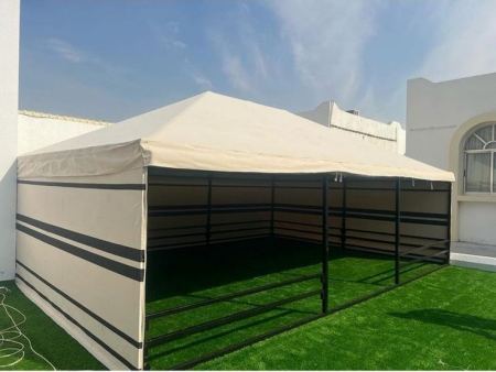 تركيب بيوت شعر خفيفة وثابتة بتصاميم تناسب أجواء السعودية