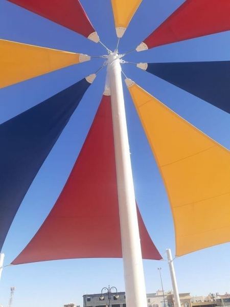  المظلات | مظلات شد الإنشائي | مواصفات مظلات شد أنشائي