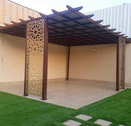 برجولات : أنواع البرجولات | أشكال البرجولات | أحدث التصميمات 2024